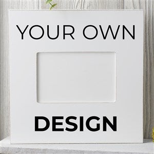 Design Your Own Personalized Box Picture Frame- White - 33910-W