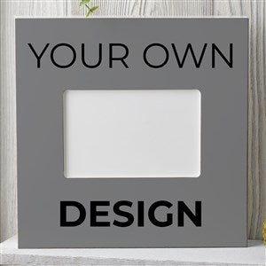 Design Your Own Personalized Box Picture Frame- Grey - 33910-GR