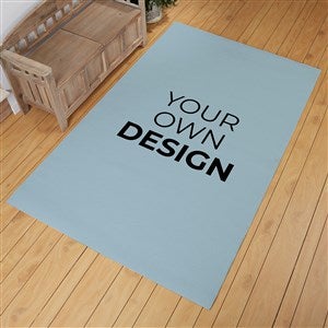 Design Your Own Personalized 60quot; x 96quot; Area Rug- Slate Blue - 33966-SB