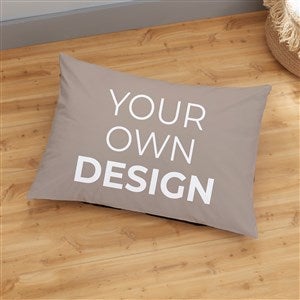 Design Your Own Personalized 22quot; x 30quot; Floor Pillow- Tan - 33969-Tan