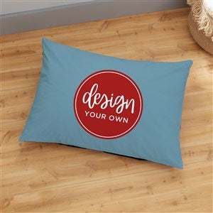 Design Your Own Personalized 22quot; x 30quot; Floor Pillow- Slate Blue - 33969-SB