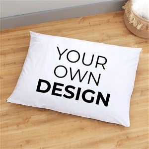 Design Your Own Personalized 30quot; x 40quot; Floor Pillow- White - 33970-W