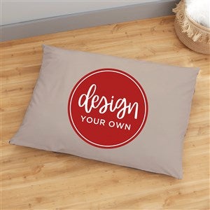 Design Your Own Personalized 30quot; x 40quot; Floor Pillow- Tan - 33970-T