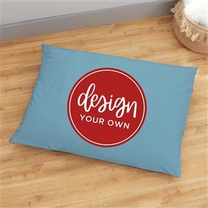 Design Your Own Personalized 30quot; x 40quot; Floor Pillow- Slate Blue - 33970-SB