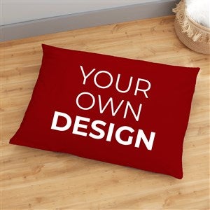 Design Your Own Personalized 30quot; x 40quot; Floor Pillow- Burgundy - 33970-BU