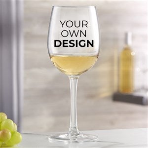 Design Your Own Personalized 12oz White Wine Glass - 33984