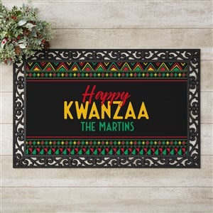 Kwanzaa Personalized Doormat- 20x35 - 33999-M