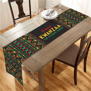 Kwanzaa Personalized Table Runner - 16 x 96 - 34000