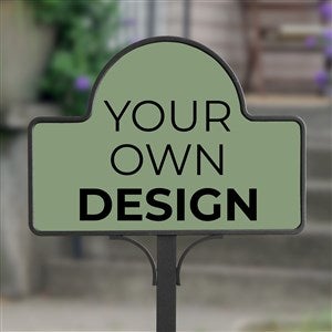 Design Your Own Personalized Magnetic Garden Sign- Sage Green - 34011-SG