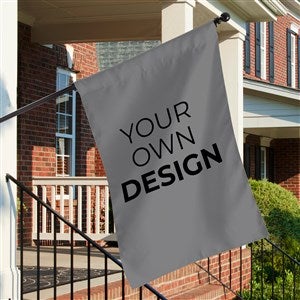 Design Your Own Personalized House Flag- Grey - 34013-G