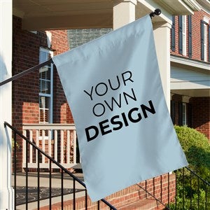 Design Your Own Personalized House Flag- Slate Blue - 34013-SB