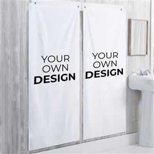 Design Your Own Personalized 30x60 Bath Towel- White - 34030-W