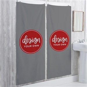 Design Your Own Personalized 35quot; x 72quot; Bath Towel- Grey - 34032-G