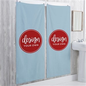 Design Your Own Personalized 35quot; x 72quot; Bath Towel- Slate Blue - 34032-SB