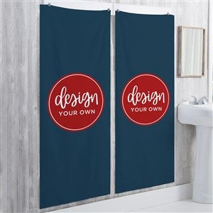 Design Your Own Personalized 35quot; x 72quot; Bath Towel- Navy Blue - 34032-BL