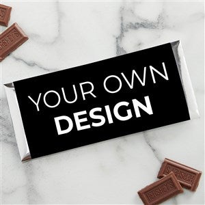 Design Your Own Personalized Candy Bar Wrappers- Black - 34050-B