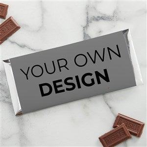 Design Your Own Personalized Candy Bar Wrappers- Grey - 34050-G