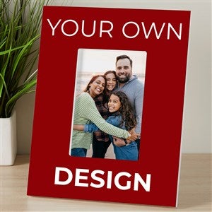 Design Your Own Personalized Vertical Picture Frame - Brown - 34089-BR