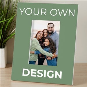 Design Your Own Personalized Vertical Picture Frame - Sage Green - 34089-SG