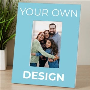 Design Your Own Personalized Vertical Picture Frame - Baby Blue - 34089-BL