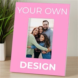 Design Your Own Personalized Vertical Picture Frame - Pastel Pink - 34089-P