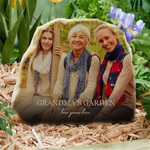 Photo  Message For Her Personalized Standing Garden Stone - 34165