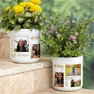 Photo Collage For Her Personalized Outdoor Flower Pot - 34169