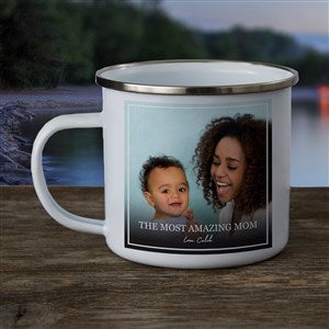 Photo Message For Her Personalized Enamel Mug-Large - 34185-L