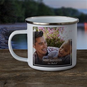 Photo Message For Him Personalized Enamel Mug-Large - 34186-L
