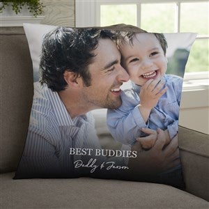 Photo  Message For Him Personalized 18x18 Throw Pillow - 34199-L