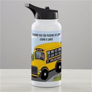 Bus Driver Character Double-Wall Vacuum Insulated 32 oz. Water Bottle - 34273-L