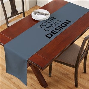 Design Your Own Personalized Table Runner - Slate Blue - 34298-SB