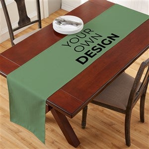 Design Your Own Personalized Table Runner - Large - Sage Green - 34299-SG