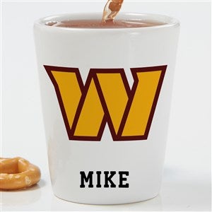 NFL Washington Football Team Personalized Shot Glass - 34476