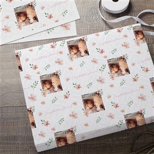 A Mothers Blooming Love Personalized Wrapping Paper Sheets - Set of 3 - 34671-S