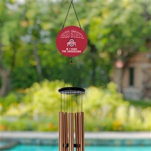 NCAA Ohio State Buckeyes Personalized Wind Chimes - 34787