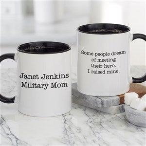 Military Expressions Personalized Coffee Mug for Her 11oz Black - 34954-B