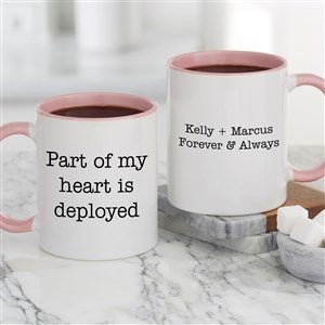 Military Expressions Personalized Coffee Mug for Her 11oz Pink - 34954-P