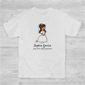 Communion Girl philoSophies® Personalized Hanes® Girls T-Shirt - 35064-YCT