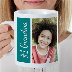 Family Love Photo Collage Personalized 30 oz. Oversized Coffee Mug - 35245