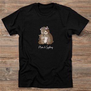 Parent  Child Bear Personalized Hanes® Adult ComfortWash™ T-Shirt - 35374-CWT