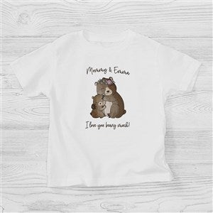 Parent  Child Bear Personalized Toddler T-Shirt - 35377-TT