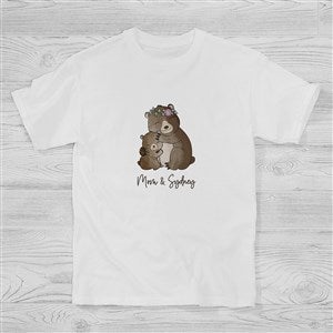 Parent  Child Bear Personalized Hanes® Kids T-Shirt - 35377-YCT