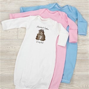 Parent  Child Bear Personalized Baby Gown - 35380-G