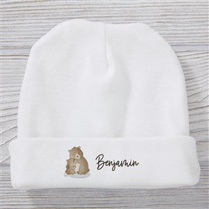 Parent  Child Bear Personalized Baby Hat - 35383