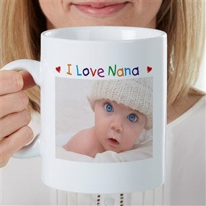 Personalized Photo Message For Her 30 oz. Oversized Coffee Mug - 35416