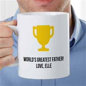 Choose your Icon Personalized For Him 30 oz. Oversized Coffee Mug - 35431