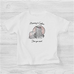Parent  Child Elephant Personalized Toddler T-Shirt - 35465-TT