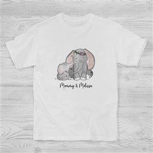 Parent & Child Elephant Personalized Hanes® Kids T-Shirt - 35465-YCT