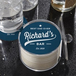 Dads Brewing Company Personalized Paper Coasters - 35641